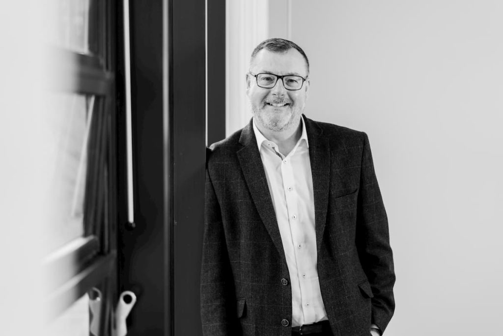 Mark Willis by Window
