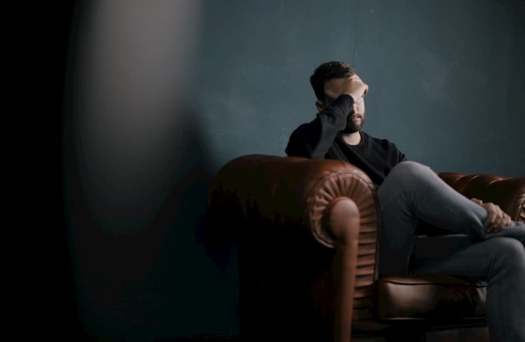 A depressed person